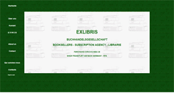 Desktop Screenshot of exlibris.de